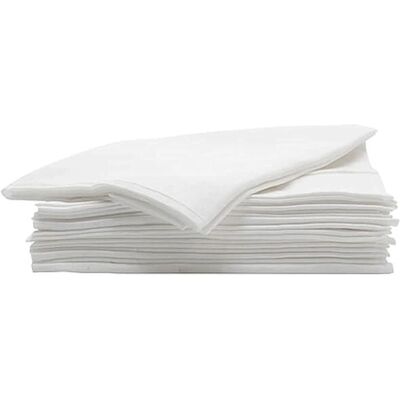 Sibel Wit Wegwerp Handdoeken - 50 stuks - Ultra-Resistent, Hygiënisch, Absorberend Sibel Wit Wegwerp Handdoeken - 50 stuks - Ultra-Resistent, Hygiënisch, Absorberend
