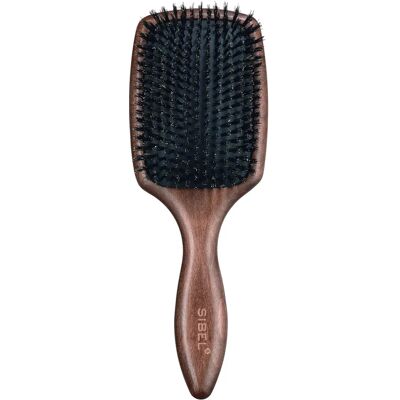 Brosse Paddle en Bois - Soies de Sanglier - Massage du Cuir Chevelu - Cheveux Sains - Brosse à Cheveux - Publicité Brosse Paddle en Bois - Soies de Sanglier - Massage du Cuir Chevelu - Cheveux Sains - Brosse à Cheveux - Publicité