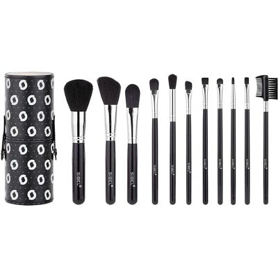 Sibel Black Swan Make-up Kwasten Set - Make-Up Brushes Set Sibel Black Swan Make-up Kwasten Set - Make-Up Brushes Set
