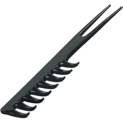 Peigne Sibel - 2 Dents - Noir - 18,1cm - Peigne cheveux Peigne Sibel - 2 Dents - Noir - 18,1cm - Peigne cheveux