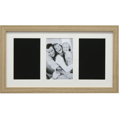 Deknudt Holz-Multifotorahmen 3 Fotos 13x18cm - Collage Deknudt Holz-Multifotorahmen 3 Fotos 13x18cm - Collage