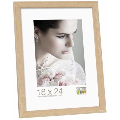 Deknudt Frames Basic cadre étroit chêne 40x60cm - Cadre photo - Publicité Deknudt Frames Basic cadre étroit chêne 40x60cm - Cadre photo - Publicité