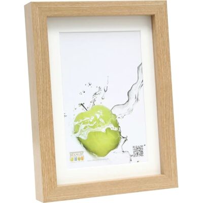 Cadre en bois beige Deknudt 13x18cm - Photo unique Cadre en bois beige Deknudt 13x18cm - Photo unique