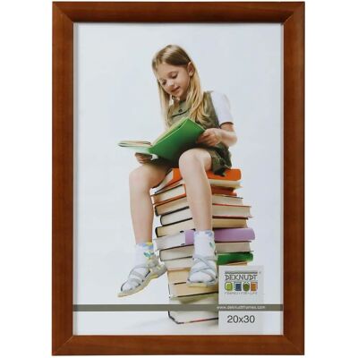 IDEAL TREND Cadre photo argenté – 18x24 bois marron - Cadre photo IDEAL TREND Cadre photo argenté – 18x24 bois marron - Cadre photo