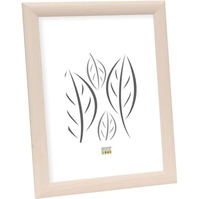 Cadre photo en bois blanc Deknudt S40CL1 - Cadre photo Cadre photo en bois blanc Deknudt S40CL1 - Cadre photo