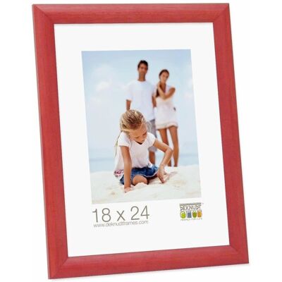 Deknudt Houten Lijst 40x60 Rood - Picture Frame Deknudt Houten Lijst 40x60 Rood - Picture Frame