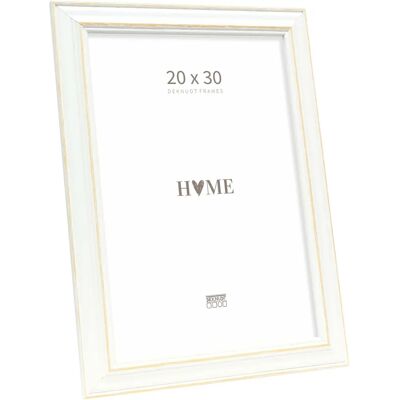 Moldura de fotos Deknudt 20x30 madeira branca - Picture Frame Moldura de fotos Deknudt 20x30 madeira branca - Picture Frame