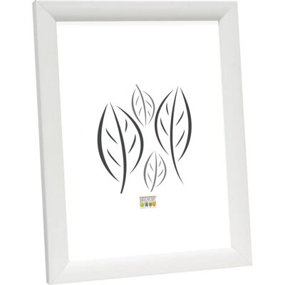 Cadre Deknudt Modèle S54SF1 - Bois Look Peintre Blanc 15x23 Cadre Deknudt Modèle S54SF1 - Bois Look Peintre Blanc 15x23