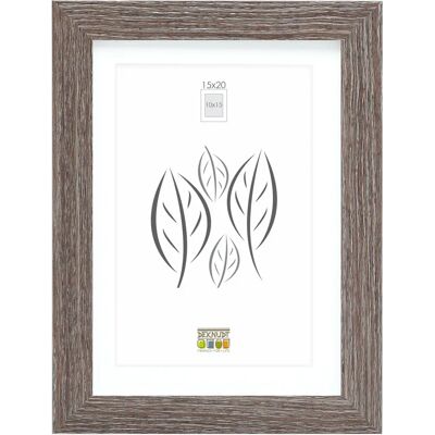 DEKNUDT Cornice Foto Legno Grigia 15x20 - Cornice DEKNUDT Cornice Foto Legno Grigia 15x20 - Cornice