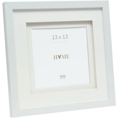 Deknudt S65KK1P1 Weiß 13x13 cm Doppelrahmen Deknudt S65KK1P1 Weiß 13x13 cm Doppelrahmen