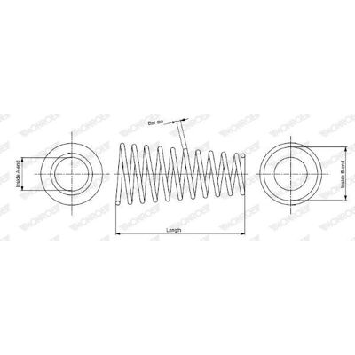 MONROE jousi for Toyota Yaris I 3/5 ovien MONROE jousi for Toyota Yaris I 3/5 ovien