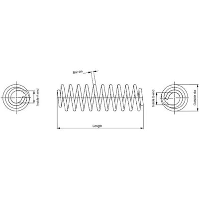 MONROE SP4037 Ελατήριο ελικοειδούς τύπου - για Kia Picanto II MONROE SP4037 Ελατήριο ελικοειδούς τύπου - για Kia Picanto II