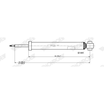 MONROE G1441 Stoßdämpfer-Kit - Stoßdämpfer MONROE G1441 Stoßdämpfer-Kit - Stoßdämpfer