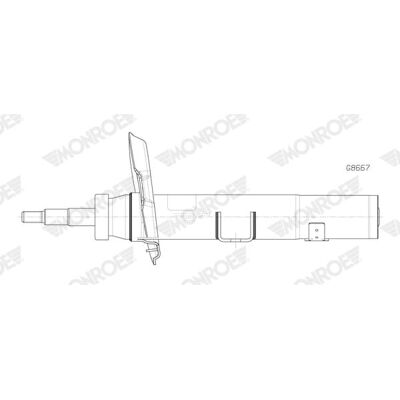 MONROE G8667 Stoßdämpersatz - Mercedes-Benz CLA MONROE G8667 Stoßdämpersatz - Mercedes-Benz CLA