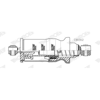 MONROE CB0302 Jousitusvaimennin - OEM Laatu MONROE CB0302 Jousitusvaimennin - OEM Laatu