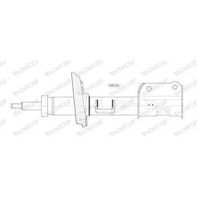 MONROE G8695Αμορτισέρ - Αμορτισέρ MONROE G8695Αμορτισέρ - Αμορτισέρ