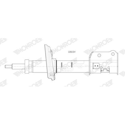 Monroe Stoßdämpfer G8694 - Shock Absorber Monroe Stoßdämpfer G8694 - Shock Absorber