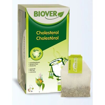 Biover Cholesterol Kruidenthee - Biologisch, Antioxidant, 20 Theezakjes Biover Cholesterol Kruidenthee - Biologisch, Antioxidant, 20 Theezakjes