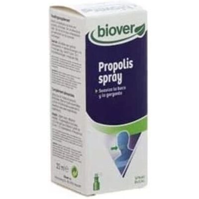 Biover Spray de Propóles - Apoya la resistencia respiratoria - Suplemento de salud Biover Spray de Propóles - Apoya la resistencia respiratoria - Suplemento de salud