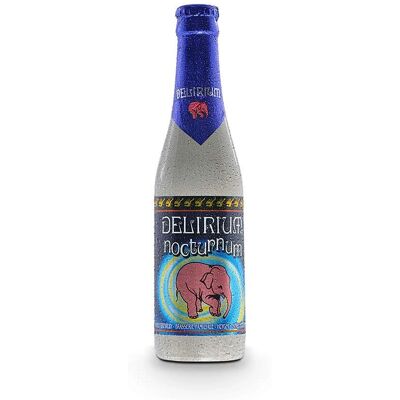 Delirium Nocturnum - Bière forte brune belge 8,5% - 0,33L - Publicité Delirium Nocturnum - Bière forte brune belge 8,5% - 0,33L - Publicité
