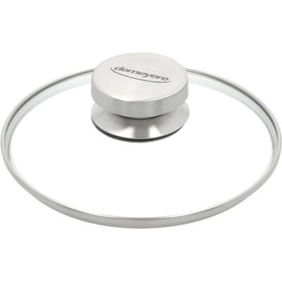 Demeyere 16 cm Glasdeckel mit Stahlknopf - Für alle Demeyere 16cm Töpfe - Energiesparend Demeyere 16 cm Glasdeckel mit Stahlknopf - Für alle Demeyere 16cm Töpfe - Energiesparend