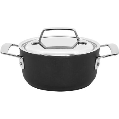 Demeyere Schwarzes Aluminium Kochgeschirr - 16cm Induktion - Kochgeschirr Demeyere Schwarzes Aluminium Kochgeschirr - 16cm Induktion - Kochgeschirr