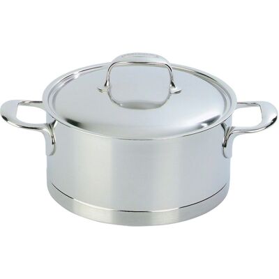 Demeyere Atlantis 28cm Silver Gryta - Stock Pot Demeyere Atlantis 28cm Silver Gryta - Stock Pot