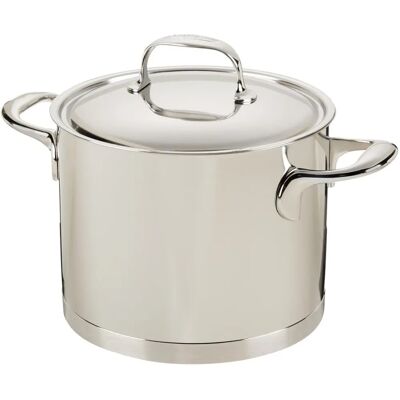 Olla Alta Demeyere Atlantis - 7 capas de acero - 5L - Plata Olla Alta Demeyere Atlantis - 7 capas de acero - 5L - Plata