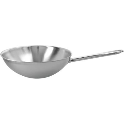 Demeyere Wok in Acciaio Inox a 7 Strati 26cm - Cucina Asiatica Demeyere Wok in Acciaio Inox a 7 Strati 26cm - Cucina Asiatica