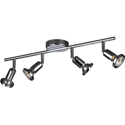 Faro Chrome Phobos - Illuminazione superficie GU10 alogena 50W Faro Chrome Phobos - Illuminazione superficie GU10 alogena 50W