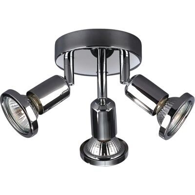 Spotlight Chrome Phobos - IP20, regolabile, 50W 30° Spotlight Chrome Phobos - IP20, regolabile, 50W 30°