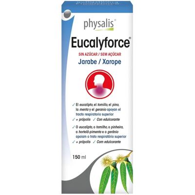 Physalis Eucalyforce Sirup - Atemwegssupport - Bio, Alkohol-Frei Physalis Eucalyforce Sirup - Atemwegssupport - Bio, Alkohol-Frei