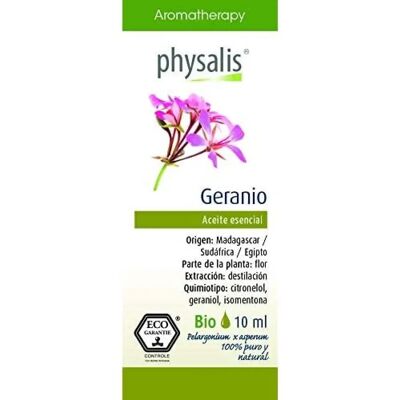 Aceite Esencial de Geranio Bio - Aceite Esencial Aceite Esencial de Geranio Bio - Aceite Esencial