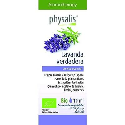 Physalis Echte Lavendel-Esenz 10 ml Bio - Ätherisches Öl Physalis Echte Lavendel-Esenz 10 ml Bio - Ätherisches Öl