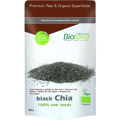 Biotona Bio Schwarze Chia Samen - 400 g Biotona Bio Schwarze Chia Samen - 400 g