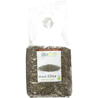 Graines de Chia Noires Biotona - Bio, 1kg - Publicité Graines de Chia Noires Biotona - Bio, 1kg - Publicité