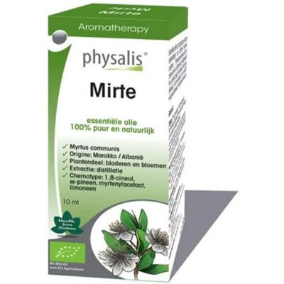 Aceite Esencial de Mirto Bio 10 ml - Physalis Aceite Esencial de Mirto Bio 10 ml - Physalis