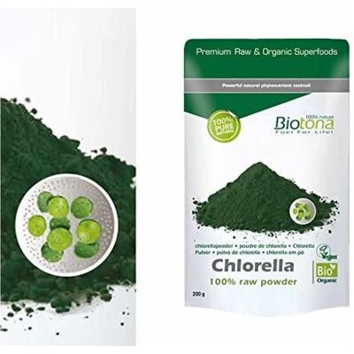 Biotona Bio Chlorella Pulver - Nahrungsergänzungsmittel Biotona Bio Chlorella Pulver - Nahrungsergänzungsmittel