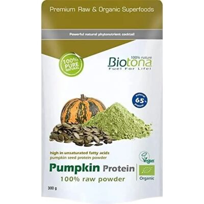Biotona Bio Kürbisprotein - Hochproteinhalt, 300 g Biotona Bio Kürbisprotein - Hochproteinhalt, 300 g