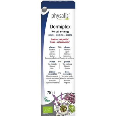Physalis Dormiplex Bio Baldrian Passionblume - Schlafhilfe Physalis Dormiplex Bio Baldrian Passionblume - Schlafhilfe
