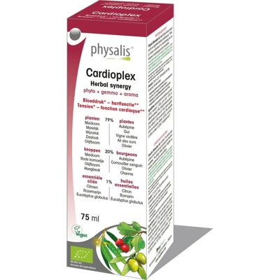 Physalis Cardioplex Bio 75 ml - Herz-Kreislauf-Nahrungsergänzung Physalis Cardioplex Bio 75 ml - Herz-Kreislauf-Nahrungsergänzung