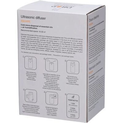 Dyfuzor Ultradźwiękowy Physalis - Czarny - Urządzenie do aromaterapii 10-30m² Dyfuzor Ultradźwiękowy Physalis - Czarny - Urządzenie do aromaterapii 10-30m²