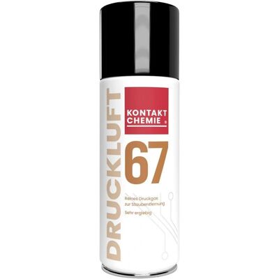 Kontakt Chemie DUST OFF 67 Oil-Free Compressed Air Spray - Compressed Air Spray Kontakt Chemie DUST OFF 67 Oil-Free Compressed Air Spray - Compressed Air Spray