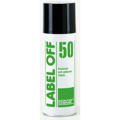 Kontakt Chemie Label Off 50 - Décolleur d'étiquettes pour papier - Publicité Kontakt Chemie Label Off 50 - Décolleur d'étiquettes pour papier - Publicité