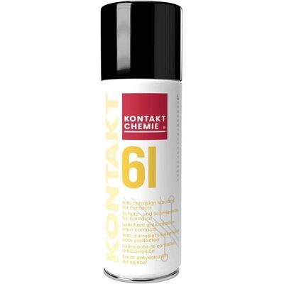 Korrosjonsbeskyttelse Kontakt 61 - Kontaktolje - 200ml Korrosjonsbeskyttelse Kontakt 61 - Kontaktolje - 200ml
