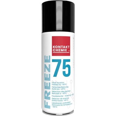 Kontakt Chemie Freeze 75 - Spray refrigerante para detecção de falhas eletrônicas Kontakt Chemie Freeze 75 - Spray refrigerante para detecção de falhas eletrônicas