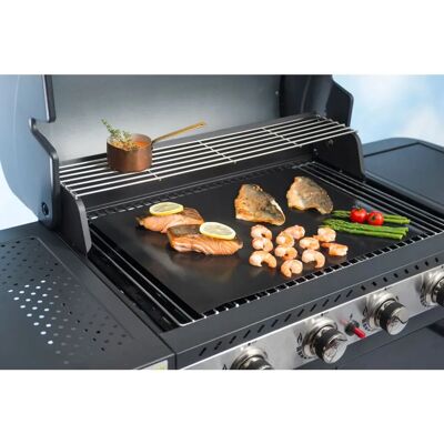 NoStik Herbruikbare BBQ Grillfolie - Zwart 40x50cm NoStik Herbruikbare BBQ Grillfolie - Zwart 40x50cm