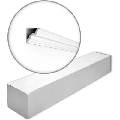NMC NOMASTYL GR-box-10 Corniche - 20m, Blanc, 10 Pièces - Publicité NMC NOMASTYL GR-box-10 Corniche - 20m, Blanc, 10 Pièces - Publicité