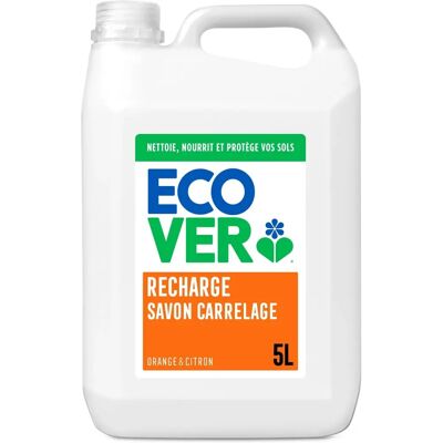 Ecover Floor Soap - Natural, Eco-Friendly 5L Floor Cleaner Ecover Floor Soap - Natural, Eco-Friendly 5L Floor Cleaner