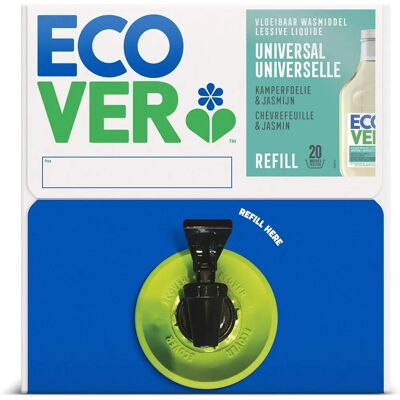 Recambio de detergente líquido universal miel de abeja y jazmín 15L - Ecover Recambio de detergente líquido universal miel de abeja y jazmín 15L - Ecover